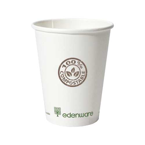 VW-12 - 12 oz. Compostable Paper Hot Cup